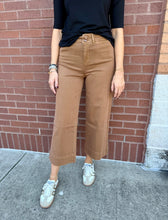 Load image into Gallery viewer, Tribal Walnut HR Fly Frnt Palazzo Pant
