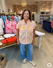 Load image into Gallery viewer, Alivia Tahiti Tile Milly Shirt
