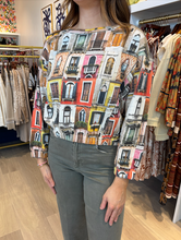 Load image into Gallery viewer, Ivy Jane Popover Novelty Knit Top
