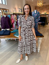 Load image into Gallery viewer, La Mer Luxe Chocolate Croatia Paulina Midi
