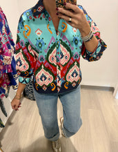 Load image into Gallery viewer, Maude Ikat Elsa Top
