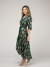 Load image into Gallery viewer, Beau and Ro Emerald Deco Eloise Dress
