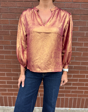 Load image into Gallery viewer, Dear John Gold Margot Top
