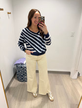 Load image into Gallery viewer, StitchDrop Striped Jetty Sweater
