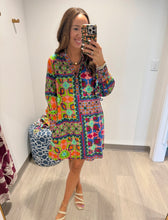 Load image into Gallery viewer, Ivy Jane Popover Patch Print Dress
