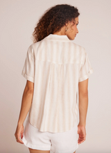 Load image into Gallery viewer, Bella Dahl Playa Cuffed Short Sleeve Shirt

