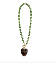 Load image into Gallery viewer, Gemelli Kendall Beaded Heart Necklace
