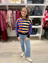 Load image into Gallery viewer, Rustic Color-block Sweater
