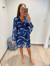 Load image into Gallery viewer, Holly Shae Blue Wave Bliss Cece Caftan
