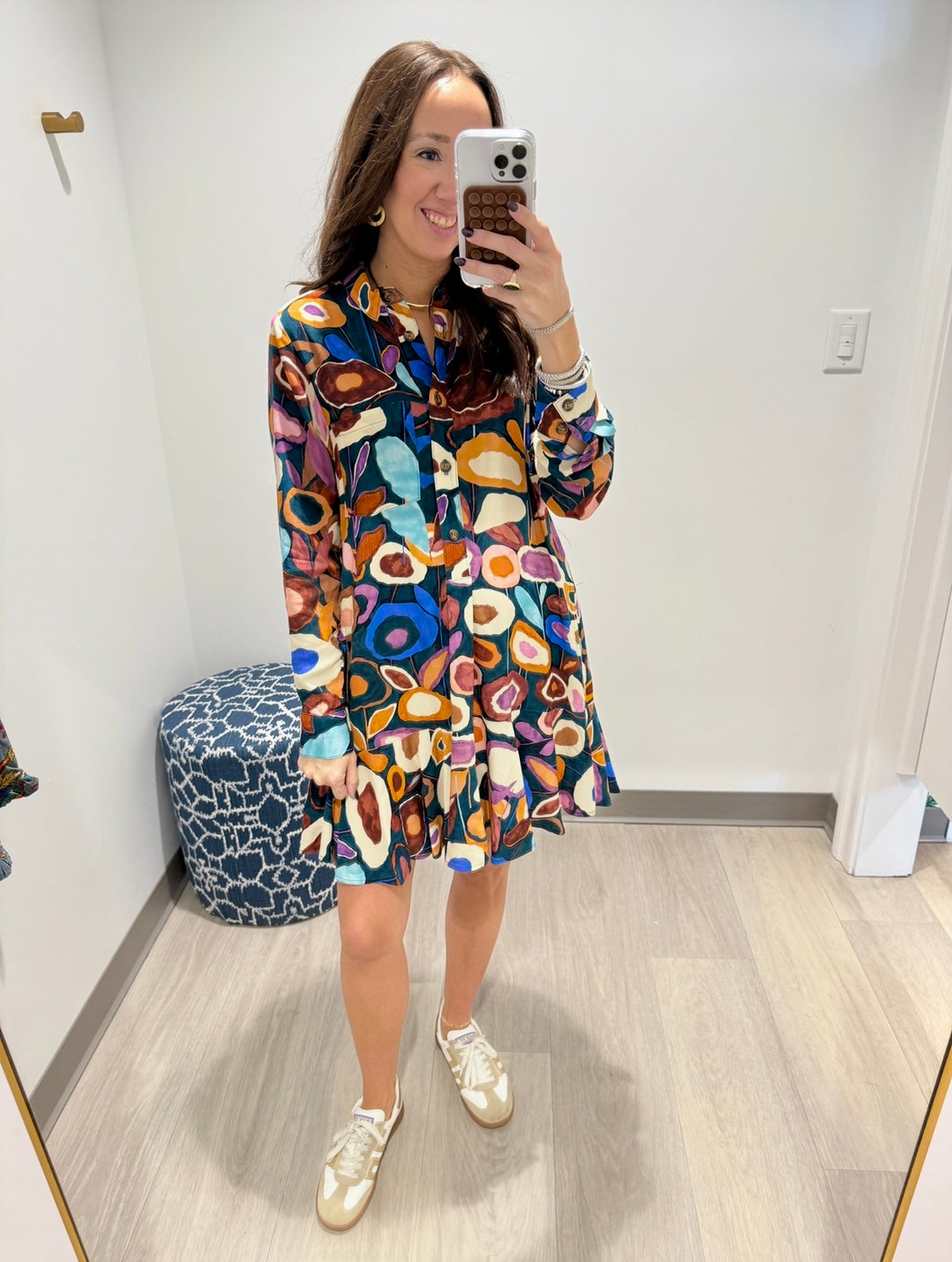 Uncle Frank Fall Blooms Dress