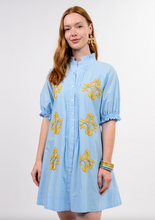 Load image into Gallery viewer, Uncle Frank Block Embroidery Dress
