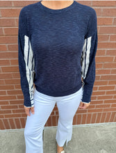 Load image into Gallery viewer, StitchDrop Midnight Blue Grayton Beach Sweater
