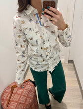 Load image into Gallery viewer, Dizzy Lizzie French Pooches Cape Code Shirt
