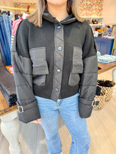 Load image into Gallery viewer, Rain and Rose Quilted Sleeve Sweater
