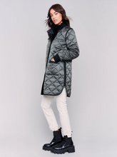 Load image into Gallery viewer, Charlie B Reversible Quilted Puffer
