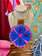 Load image into Gallery viewer, Orijinal Bright Kilim Pendant on Brass
