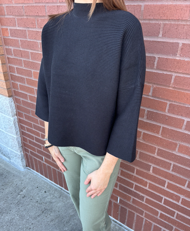 Evans Boxy Crew Sweater