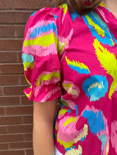Load image into Gallery viewer, Maude Paisley Ikat Amy Top
