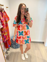 Load image into Gallery viewer, Ivy Jane Butterfly Poplin Dress
