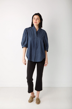 Load image into Gallery viewer, Holly Shae Stretch Denim Laura Top
