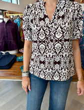Load image into Gallery viewer, La Mer Luxe Chocolate Croatia Lizzy Top
