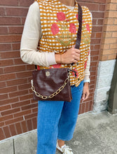 Load image into Gallery viewer, Ariana Chocolate Crossbody
