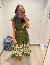 Load image into Gallery viewer, Uncle Frank Drop Waist Boarder Maxi
