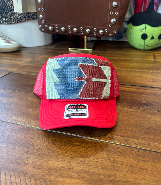 Orijinal Red Fall Trucker Hat