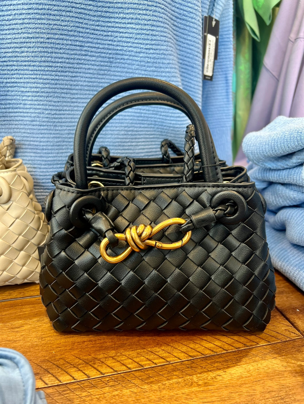 Mini Becca Woven Bag