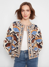 Load image into Gallery viewer, Charlie B Embroidered Basketweave Jacket
