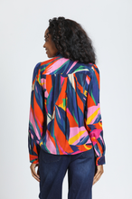 Load image into Gallery viewer, APNY Bloom Ruffle Half Placket Blouse
