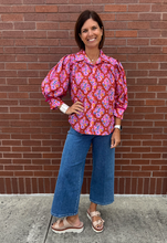 Load image into Gallery viewer, Multi Collared Printed Button Up
