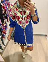 Load image into Gallery viewer, Made Cobalt Floral Ava Dress
