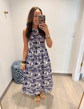 Load image into Gallery viewer, Livro Fish Print Stroll Dress
