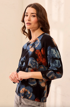 Load image into Gallery viewer, Tribal Maple Soft Yarn 3/4 Length Sweater
