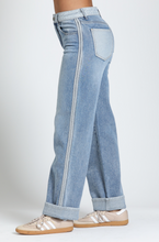 Load image into Gallery viewer, APNY Track Stripe Denim
