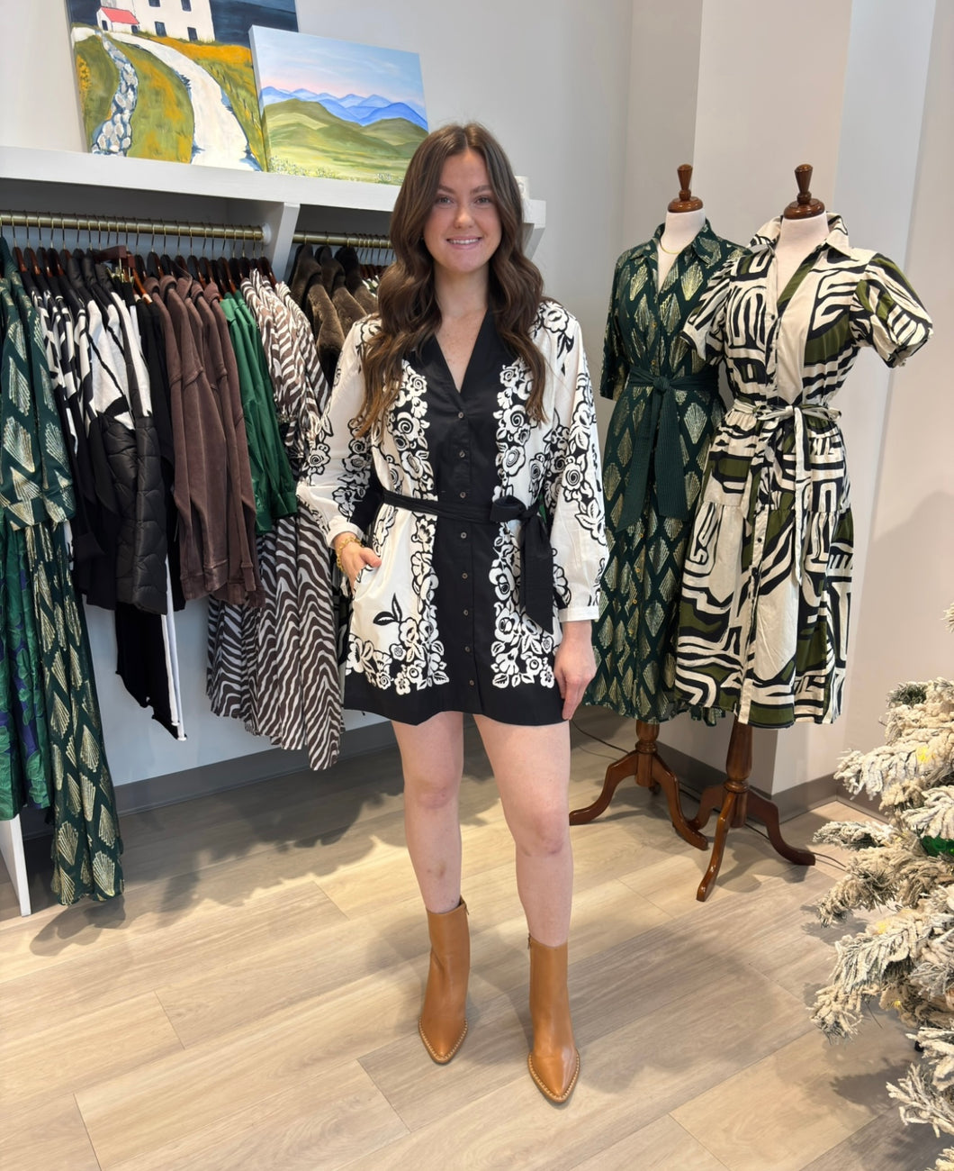 Cleobella Botanica Lilian Mini Dress