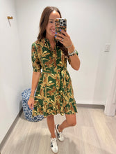 Load image into Gallery viewer, La Mer Luxe Cheetah Palm Camille Dress
