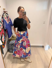 Load image into Gallery viewer, Maude Cobalt Floral Ada Skirt
