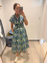 Load image into Gallery viewer, APNY Marine Tie Front Dress
