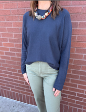 Load image into Gallery viewer, Splendid Ice Navy Georgie Sweater
