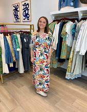 Load image into Gallery viewer, Charlie B Dolman Paisley Fake Wrap Maxi
