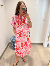 Load image into Gallery viewer, La Mere Luxe Pink Blossom Hailey Midi
