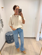 Load image into Gallery viewer, Tribal Lofty Elbow Sleeve Sweater
