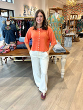 Load image into Gallery viewer, Ivy Jane Tangerine Cardigan Sweater
