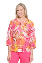 Load image into Gallery viewer, True Luxe Printed V-Neck Top
