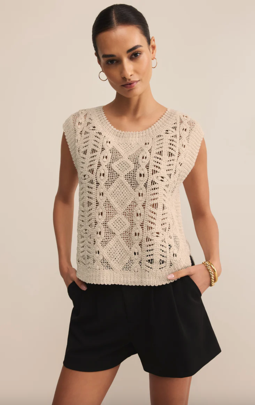 Z Supply Baroque Sweater Top