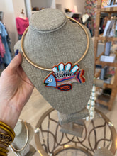 Load image into Gallery viewer, Rainbow Fish Necklace
