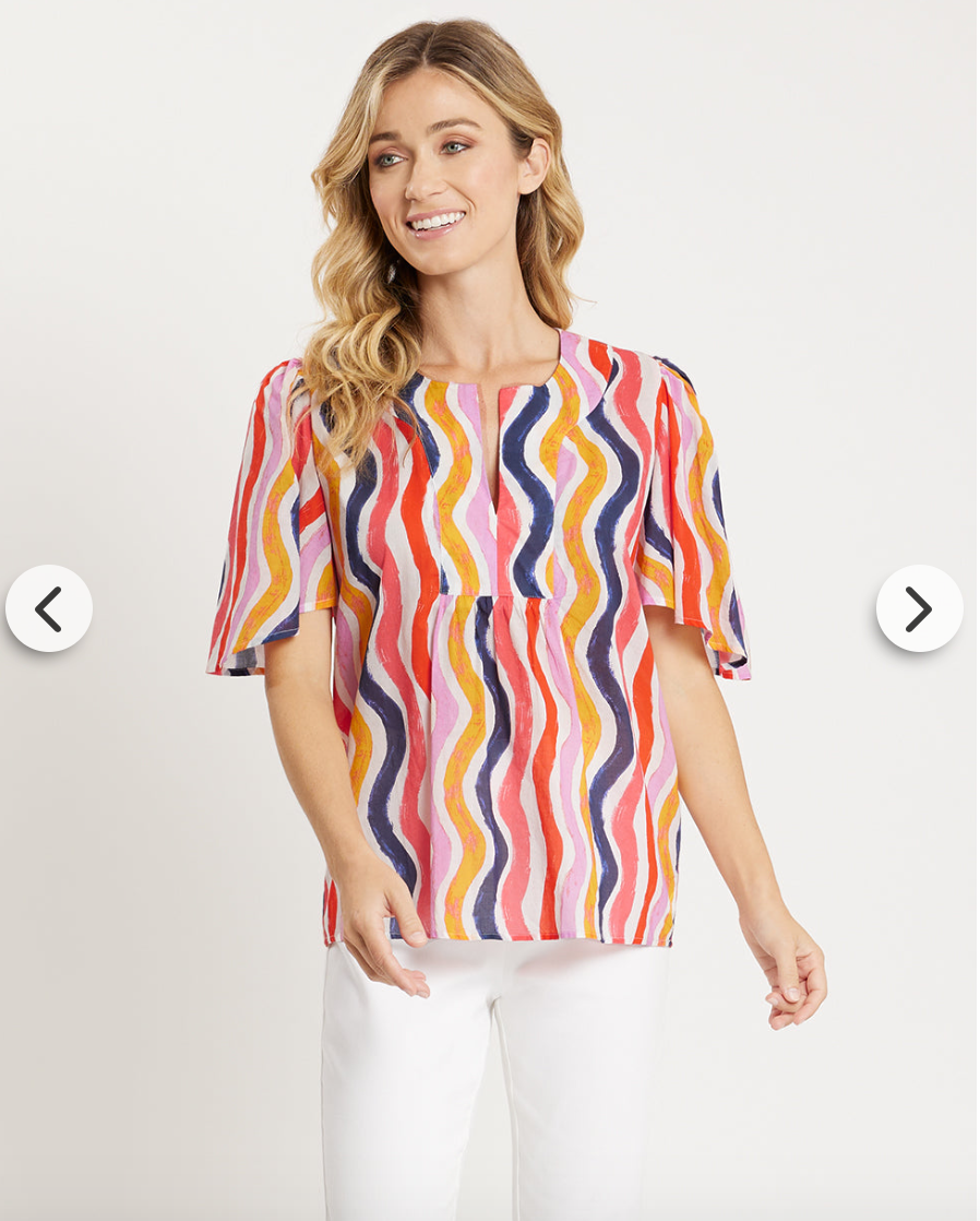 Jude Connally Jenny Top Waves