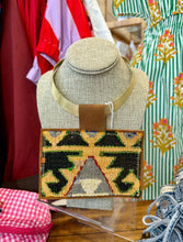 Load image into Gallery viewer, Orijinal Bright Kilim Pendant on Brass

